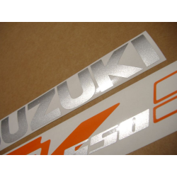 SUZUKI HAYABUSA 2008 - DARK BLUE VERSION DECALS