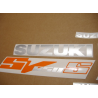 Suzuki SV 650S 2003 - ORANGE VERSION DECALS