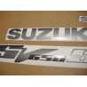 SUZUKI HAYABUSA 2008 - DARK BLUE VERSION DECALS