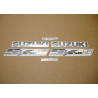 Suzuki SV 650S 2003 - SILVER VERSION DECALS