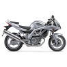SUZUKI HAYABUSA 2008 - DARK BLUE VERSION DECALS