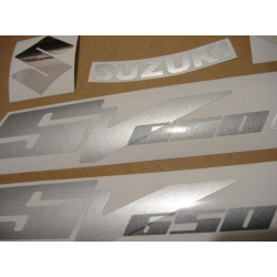 SUZUKI HAYABUSA 2008 - DARK BLUE VERSION DECALS