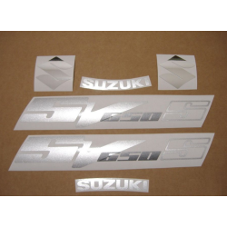 SUZUKI HAYABUSA 2008 - DARK BLUE VERSION DECALS