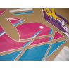 SUZUKI GSX-R 750 1993 - BLACK/PINK VERSION DECALS SET