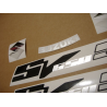 SUZUKI HAYABUSA 2008 - DARK BLUE VERSION DECALS