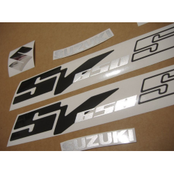 SUZUKI HAYABUSA 2008 - DARK BLUE VERSION DECALS