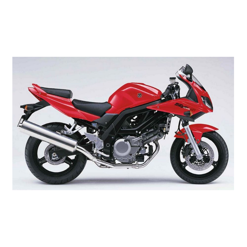 Suzuki SV 650S 2005 - RED VERSION DECALS
