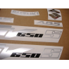 SUZUKI HAYABUSA 2008 - DARK BLUE VERSION DECALS