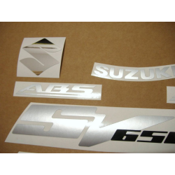 SUZUKI HAYABUSA 2008 - DARK BLUE VERSION DECALS