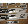 Suzuki SV 650S 2007 - TITANIUM VERSION DECALS