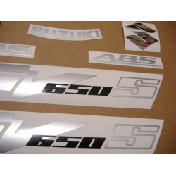 Suzuki SV 650S 2007 - WINE RED VERSION DECALS
