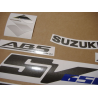 SUZUKI HAYABUSA 2008 - DARK BLUE VERSION DECALS