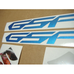 SUZUKI HAYABUSA 2008 - DARK BLUE VERSION DECALS