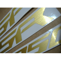 Suzuki GSR 750 2012 - BLACK VERSION DECALS