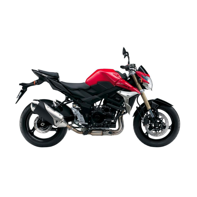Suzuki GSR 750 2012 - RED/SILVER VERSION DECALS