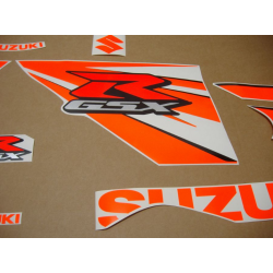 Suzuki GSX-R 1000 2014 - WHITE/BLUE/BLACK VERSION DECALS SET