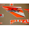 Suzuki GSX-R 1000 2014 - WHITE/BLUE/BLACK VERSION DECALS SET