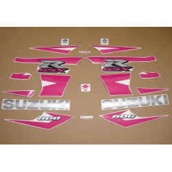 Suzuki GSX-R 1000 2014 - WHITE/BLUE/BLACK VERSION DECALS SET