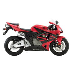 Honda CBR 600RR 2005 - RED VERSION DECALS