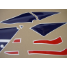 SUZUKI HAYABUSA 2008 - DARK BLUE VERSION DECALS