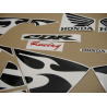 SUZUKI HAYABUSA 2008 - DARK BLUE VERSION DECALS