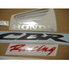 Honda CBR 600RR 2007 - BLACK/GREY VERSION DECALS