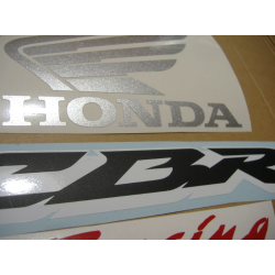 Honda CBR 600RR 2007 - BLACK/GREY VERSION DECALS