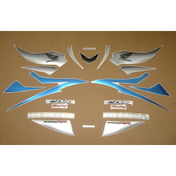 Honda CBR 600RR 2007 - BLUE/SILVER/BLACK VERSION DECALS