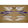 Honda CBR 600RR 2007 - BLUE/WHITE VERSION DECALS