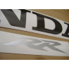 Honda CBR 600RR 2007 - GREY/WHITE/BLACK VERSION DECALS