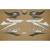 SUZUKI HAYABUSA 2008 - DARK BLUE VERSION DECALS