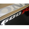 SUZUKI HAYABUSA 2008 - DARK BLUE VERSION DECALS