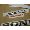 Honda CBR 600RR 2007 - WHITE/BLACK/SILVER VERSION DECALS
