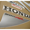 Honda CBR 600RR 2007 - WHITE/BLACK/SILVER VERSION DECALS