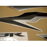 SUZUKI HAYABUSA 2008 - DARK BLUE VERSION DECALS
