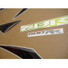 SUZUKI HAYABUSA 2008 - DARK BLUE VERSION DECALS