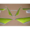 Honda CBR 600RR 2009 - GREEN/BLACK VERSION DECALS
