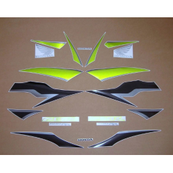 Honda CBR 600RR 2009 - GREEN/BLACK VERSION DECALS