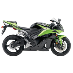Honda CBR 600RR 2009 - GREEN/BLACK VERSION DECALS