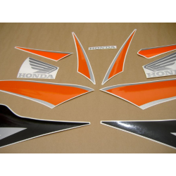 Honda CBR 600RR 2009 - GREEN/BLACK VERSION DECALS