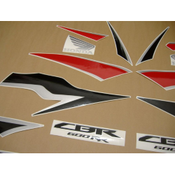 SUZUKI HAYABUSA 2008 - DARK BLUE VERSION DECALS