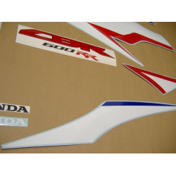 SUZUKI HAYABUSA 2008 - DARK BLUE VERSION DECALS