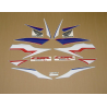 SUZUKI HAYABUSA 2008 - DARK BLUE VERSION DECALS