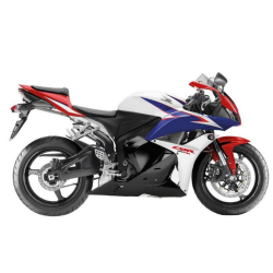 Honda CBR 600RR 2010 - WHITE/BLUE/RED VERSION DECALS
