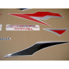 SUZUKI HAYABUSA 2008 - DARK BLUE VERSION DECALS
