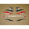 Honda CBR 600RR 2011 - BLACK/RED VERSION DECALS