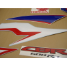 Honda CBR 600RR 2011 - WHITE/BLUE/BLACK VERSION DECALS