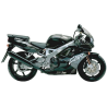 Honda CBR 900RR 1992 - BLACK VERSION DECALS