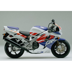 Honda CBR 900RR 1992 - WHITE/RED/PURPLE VERSION DECALS