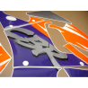 SUZUKI HAYABUSA 2008 - DARK BLUE VERSION DECALS